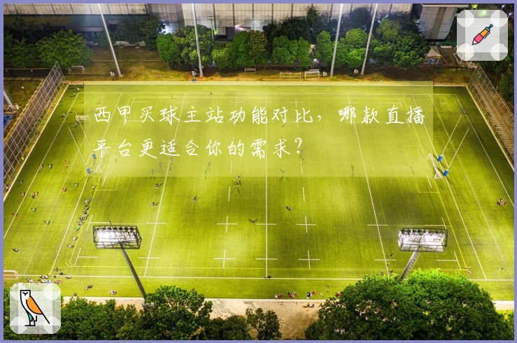 西甲买球主站功能对比，哪款直播平台更适合你的需求？
